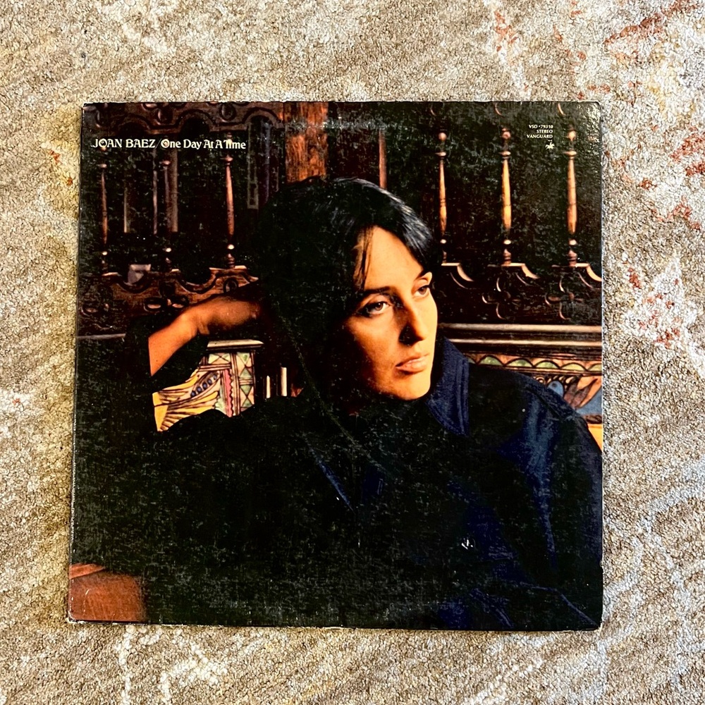Joan Baez One Day At A Time Vinyl LP 1970 Vanguard VSD-79310 Gatefold Folk Rock